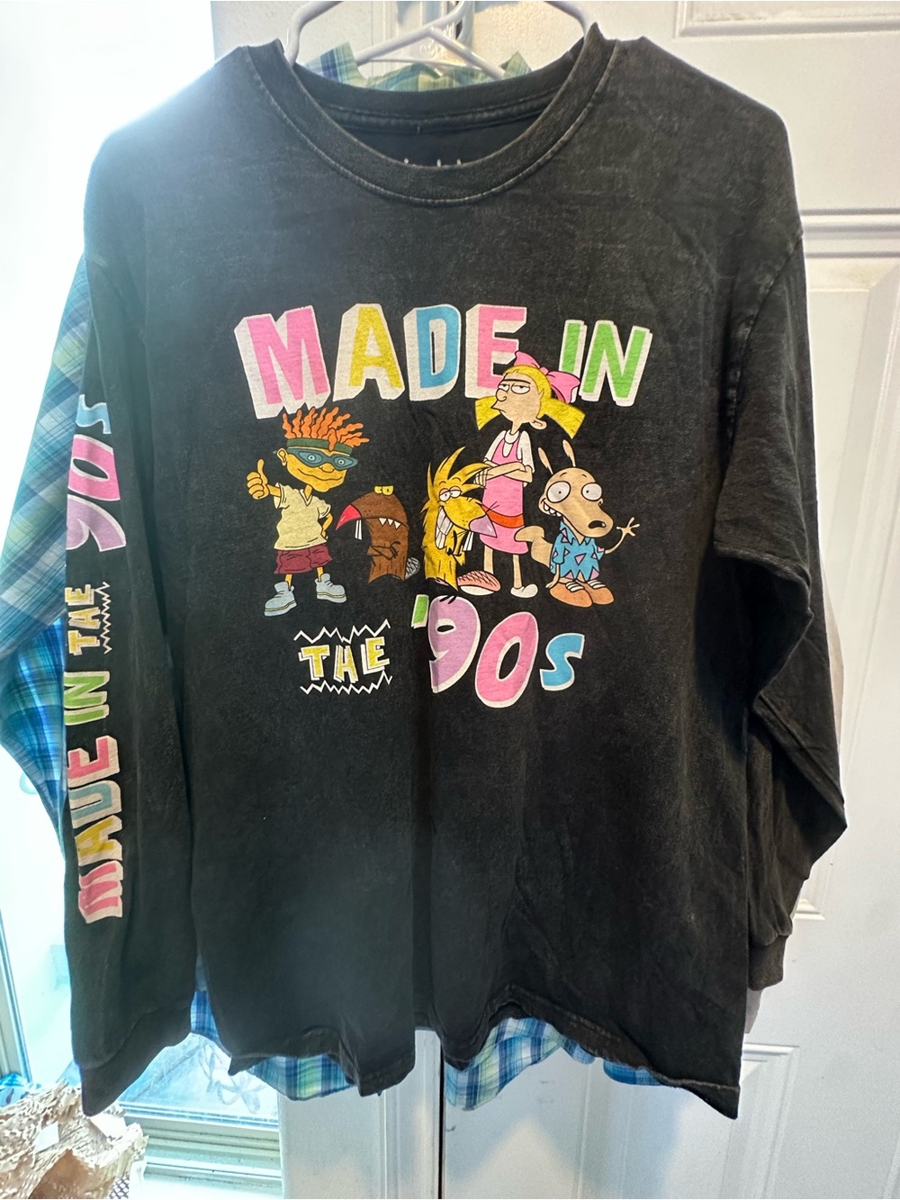 Nickelodeon Made In The 90s Long Sleeve Graphic T-Shirt